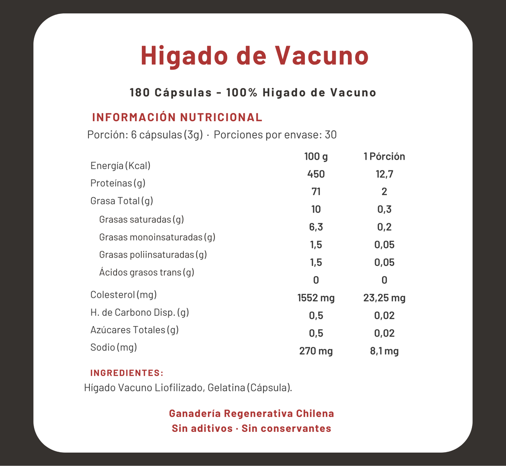 Hígado de Vacuno